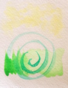 Learning various brush strokes and varying amounts of water. I like the simplicity of this.