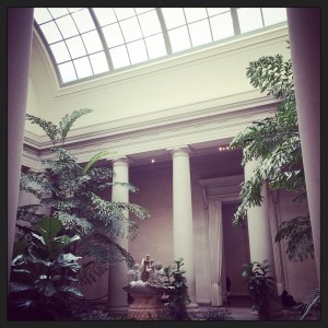 Picture I took of the East Garden Court.