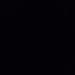 Pitch black inside the tank